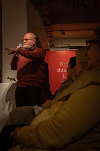 Österr. Gesellschaft für Kulturpolitik: Kulturpolitische Gespräche - Matthias Dusini im Gespräch mit Veronica Kaup-Hasler & Thomas Drozda (13.11.2018) https://esel.cc/kulturpolitik_drozda-kauphasler | Foto: eSeL Foto: eSeL.at - Lorenz Seidler