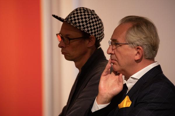 Österr. Gesellschaft für Kulturpolitik: Kulturpolitische Gespräche - Matthias Dusini im Gespräch mit Veronica Kaup-Hasler & Thomas Drozda (13.11.2018) https://esel.cc/kulturpolitik_drozda-kauphasler | Foto: eSeL Foto: eSeL.at - Lorenz Seidler