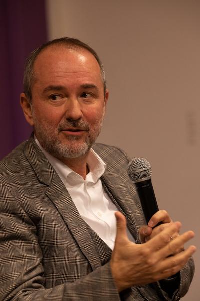 Österr. Gesellschaft für Kulturpolitik: Kulturpolitische Gespräche - Matthias Dusini im Gespräch mit Veronica Kaup-Hasler & Thomas Drozda (13.11.2018) https://esel.cc/kulturpolitik_drozda-kauphasler | Foto: eSeL Foto: eSeL.at - Lorenz Seidler