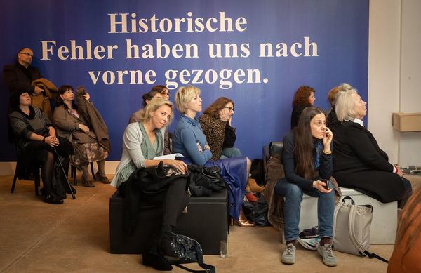 Österr. Gesellschaft für Kulturpolitik: Kulturpolitische Gespräche - Matthias Dusini im Gespräch mit Veronica Kaup-Hasler & Thomas Drozda (13.11.2018) https://esel.cc/kulturpolitik_drozda-kauphasler | Foto: eSeL Foto: eSeL.at - Lorenz Seidler
