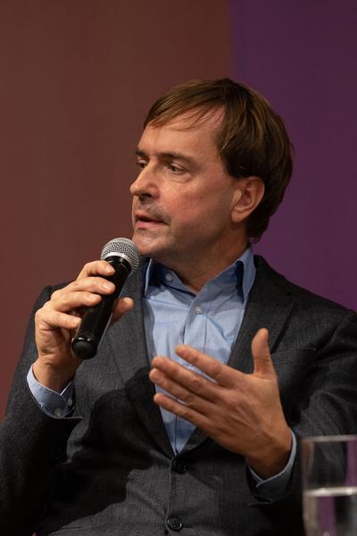 Österr. Gesellschaft für Kulturpolitik: Kulturpolitische Gespräche - Matthias Dusini im Gespräch mit Veronica Kaup-Hasler & Thomas Drozda (13.11.2018) https://esel.cc/kulturpolitik_drozda-kauphasler | Foto: eSeL Foto: eSeL.at - Lorenz Seidler