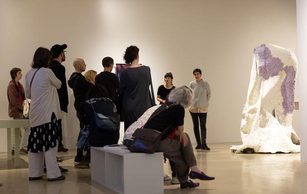 Kunstraum Niederösterreich: Magic Gathering - Kuratorinnenführung (13.4.2018) http://www.kunstraum.net/de/ausstellungen/54-magic-gathering | Foto: eSeL Foto: eSeL.at - Lorenz Seidler