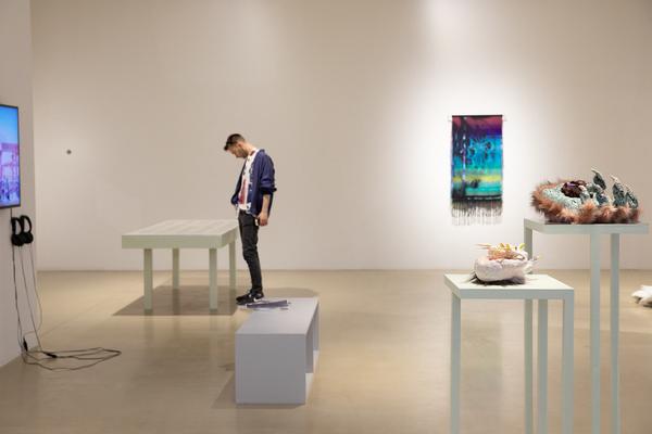 Kunstraum Niederösterreich: Magic Gathering - Kuratorinnenführung (13.4.2018) http://www.kunstraum.net/de/ausstellungen/54-magic-gathering | Foto: eSeL Foto: eSeL.at - Lorenz Seidler