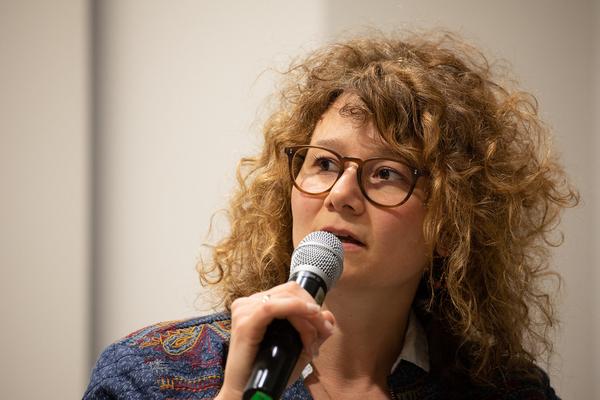 Kunstraum Niederösterreich: Magic Gathering - Diskussion (13.4.2018) http://www.kunstraum.net/de/ausstellungen/54-magic-gathering | Foto: eSeL Foto: eSeL.at - Lorenz Seidler