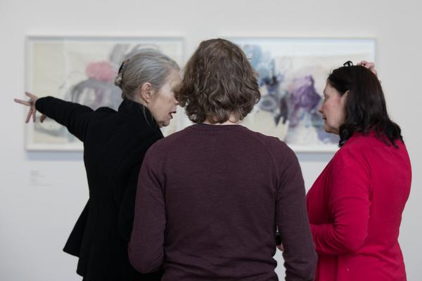 Albertina: Martha Jungwirth (2.3. - 3.6.2018) https://albertina.at/ausstellungen/jungwirth | Foto: eSeL Foto: eSeL.at - Lorenz Seidler