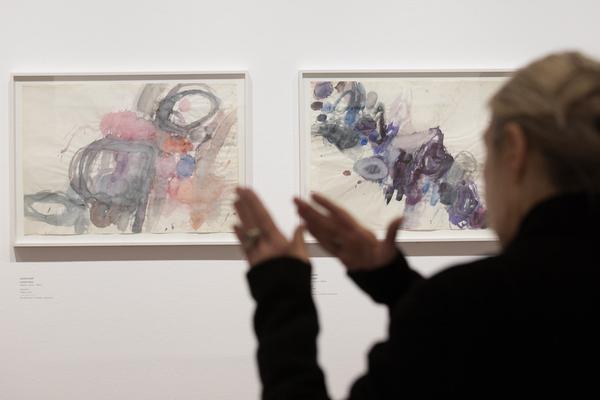 Albertina: Martha Jungwirth (2.3. - 3.6.2018) https://albertina.at/ausstellungen/jungwirth | Foto: eSeL Foto: eSeL.at - Lorenz Seidler