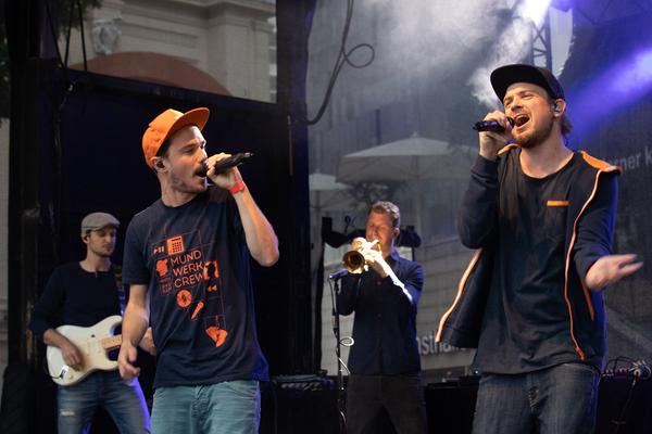 MQ SommerÖffnung: Mundwerk Crew Konzert (Innenhof, 17.5.2018) http://mqw.at/sommer | Foto: eSeL Foto: eSeL.at - Lorenz Seidler