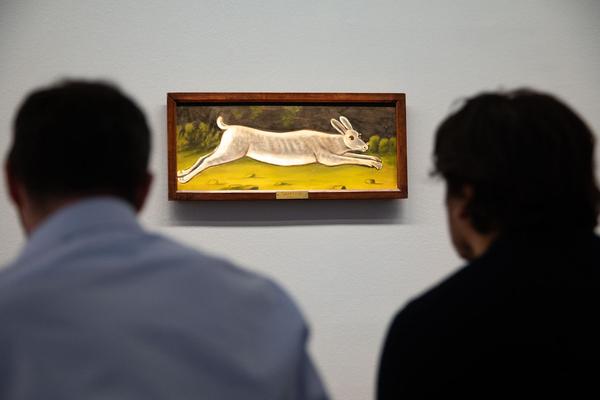 Albertina: Niko Pirosmani (25.10.2018 - 27.1.2019, Pressekonferenz) https://www.albertina.at/ausstellungen/niko-pirosmani | Foto: eSeL Foto: eSeL.at - Lorenz Seidler