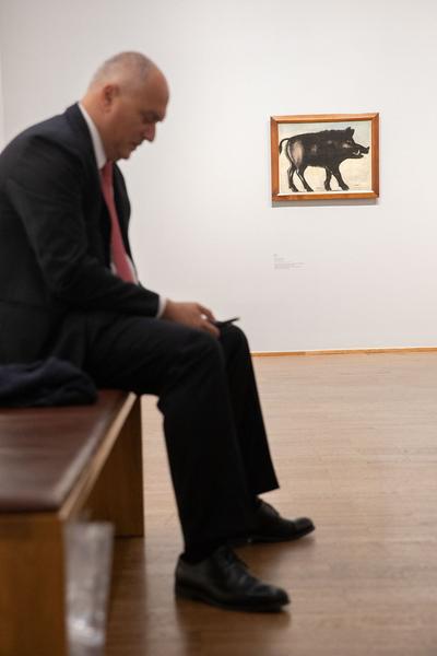 Albertina: Niko Pirosmani (25.10.2018 - 27.1.2019, Pressekonferenz) https://www.albertina.at/ausstellungen/niko-pirosmani | Foto: eSeL Foto: eSeL.at - Lorenz Seidler