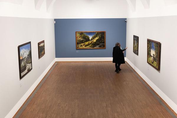 Albertina: Niko Pirosmani (25.10.2018 - 27.1.2019, Pressekonferenz) https://www.albertina.at/ausstellungen/niko-pirosmani | Foto: eSeL Foto: eSeL.at - Lorenz Seidler