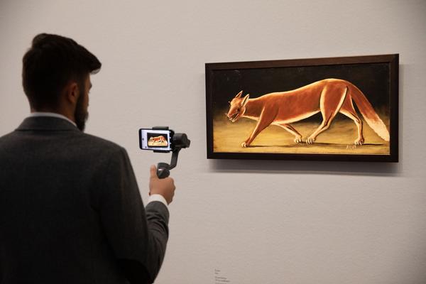Albertina: Niko Pirosmani (25.10.2018 - 27.1.2019, Pressekonferenz) https://www.albertina.at/ausstellungen/niko-pirosmani | Foto: eSeL Foto: eSeL.at - Lorenz Seidler