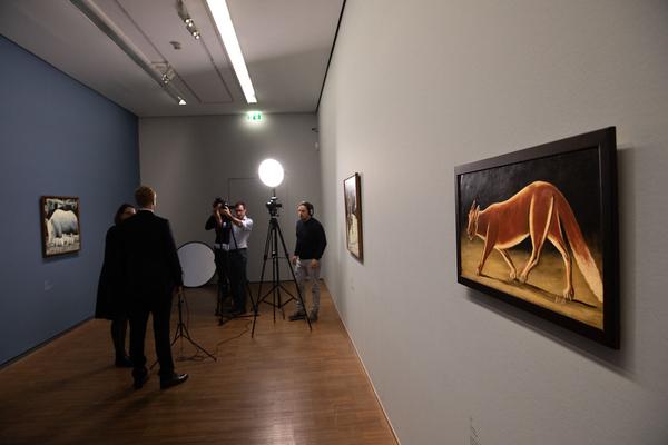 Albertina: Niko Pirosmani (25.10.2018 - 27.1.2019, Pressekonferenz) https://www.albertina.at/ausstellungen/niko-pirosmani | Foto: eSeL Foto: eSeL.at - Lorenz Seidler