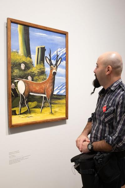 Albertina: Niko Pirosmani (25.10.2018 - 27.1.2019, Pressekonferenz) https://www.albertina.at/ausstellungen/niko-pirosmani | Foto: eSeL Foto: eSeL.at - Lorenz Seidler