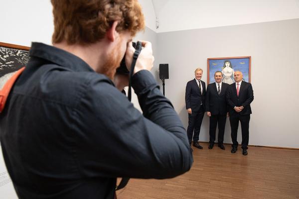 Albertina: Niko Pirosmani (25.10.2018 - 27.1.2019, Pressekonferenz) https://www.albertina.at/ausstellungen/niko-pirosmani | Foto: eSeL Foto: eSeL.at - Lorenz Seidler