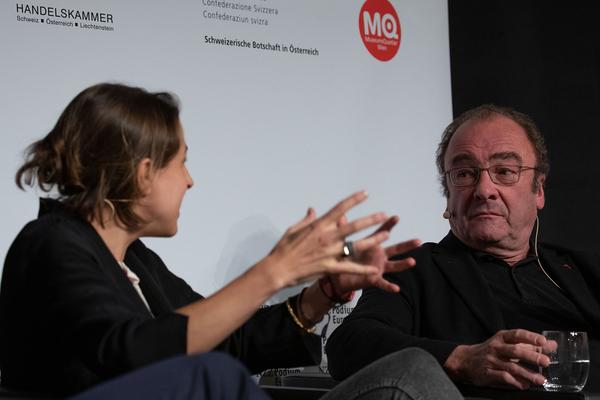MuseumsQuartier Wien: NZZ Podium - Demokratie (22.10.2018, MQ Ovalhalle) https://podium-berlin.nzz.ch/event/demokratie-2 | Foto: eSeL Foto: eSeL.at - Lorenz Seidler