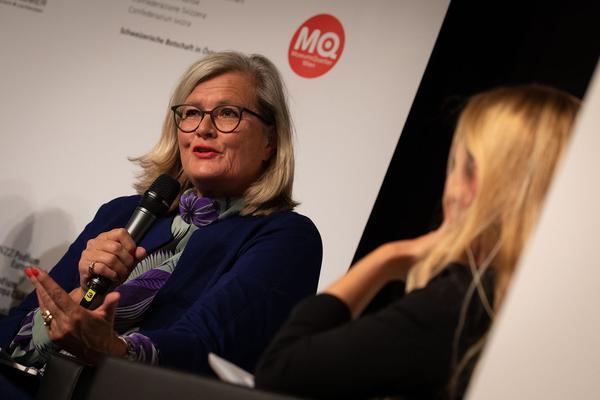 MuseumsQuartier Wien: NZZ Podium - Demokratie (22.10.2018, MQ Ovalhalle) https://podium-berlin.nzz.ch/event/demokratie-2 | Foto: eSeL Foto: eSeL.at - Lorenz Seidler