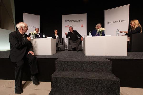 MuseumsQuartier Wien: NZZ Podium - Demokratie (22.10.2018, MQ Ovalhalle) https://podium-berlin.nzz.ch/event/demokratie-2 | Foto: eSeL Foto: eSeL.at - Lorenz Seidler