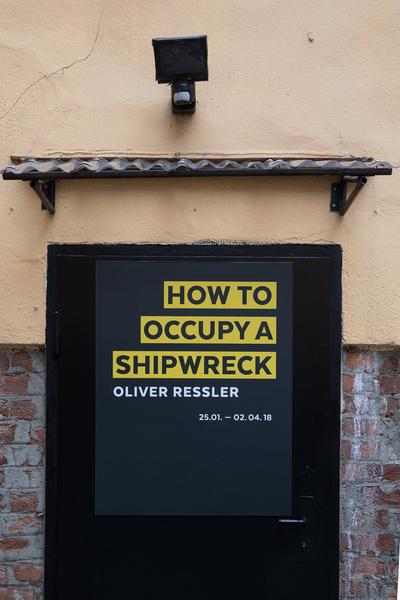 Kunst Haus Wien / Garage: Oliver Ressler. How to Occupy a Shipwreck (25.01.-02.04.2018) https://esel.at/termin/94331 | Foto: eSeL Foto: eSeL.at - Lorenz Seidler