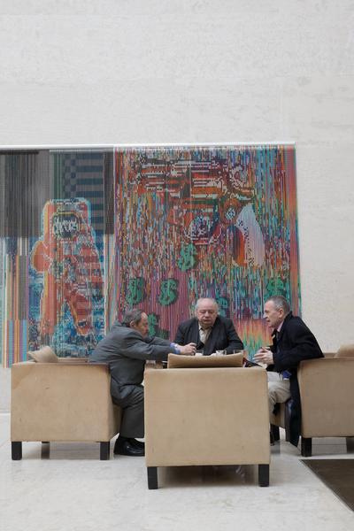 Kunst Haus Wien / Garage: Oliver Ressler. How to Occupy a Shipwreck (25.01.-02.04.2018) https://esel.at/termin/94331 | Foto: eSeL Foto: eSeL.at - Lorenz Seidler