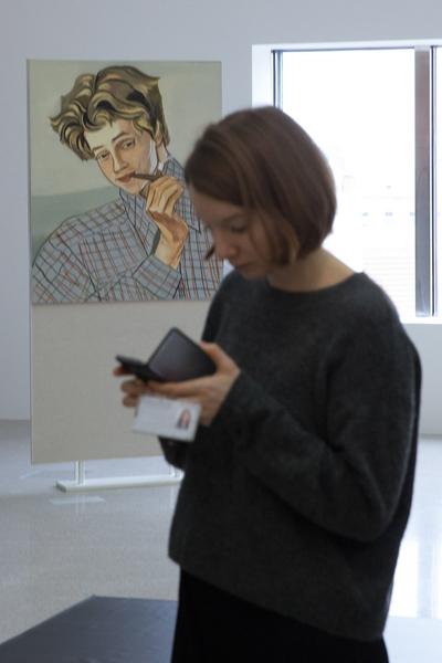 mumok: Optik Schröder II.  Werke aus der Sammlung Alexander Schröder (3.2. - 27.5.2018, Pressekonferenz) https://www.mumok.at/de/events/optik-schroeder-ii | Foto: eSeL Foto: eSeL.at - Lorenz Seidler