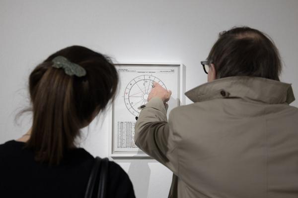 mumok: Optik Schröder II.  Werke aus der Sammlung Alexander Schröder (3.2. - 27.5.2018, Pressekonferenz) https://www.mumok.at/de/events/optik-schroeder-ii | Foto: eSeL Foto: eSeL.at - Lorenz Seidler