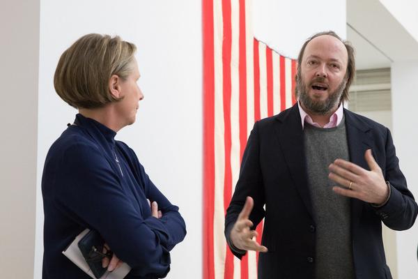 mumok: Optik Schröder II.  Werke aus der Sammlung Alexander Schröder (3.2. - 27.5.2018, Pressekonferenz) https://www.mumok.at/de/events/optik-schroeder-ii | Foto: eSeL Foto: eSeL.at - Lorenz Seidler