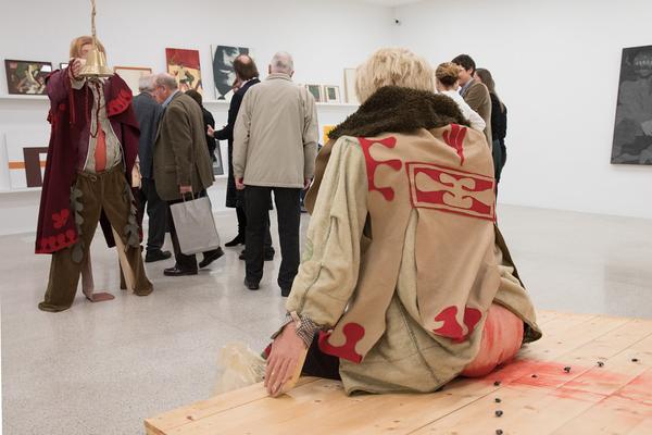 mumok: Optik Schröder II.  Werke aus der Sammlung Alexander Schröder (3.2. - 27.5.2018, Pressekonferenz) https://www.mumok.at/de/events/optik-schroeder-ii | Foto: eSeL Foto: eSeL.at - Lorenz Seidler