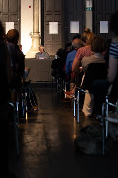 Otto Wagner Lecture 2018 - Antonio Negri (4.5.2018, Semperdepot - Akademie der bildenen Künste Wien) https://esel.at/termin/96982 | Foto: eSeL Foto: eSeL.at - Lorenz Seidler