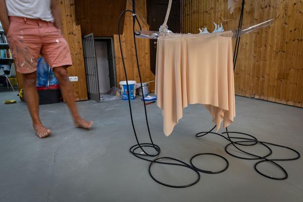 Exile Galerie: Pakui Hardware - A return to sweetness (Aufbau, Eröffnung ab 14.9.2018) https://esel.at/termin/98178 | Foto: eSeL Foto: eSeL.at - Lorenz Seidler