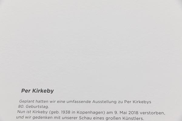 Kunsthalle Krems: Per Kirkeby (25.11.2018 -  10.2.2019) https://www.kunsthalle.at/de/ausstellungen/10-per-kirkeby | Foto: eSeL Foto: eSeL.at - Lorenz Seidler