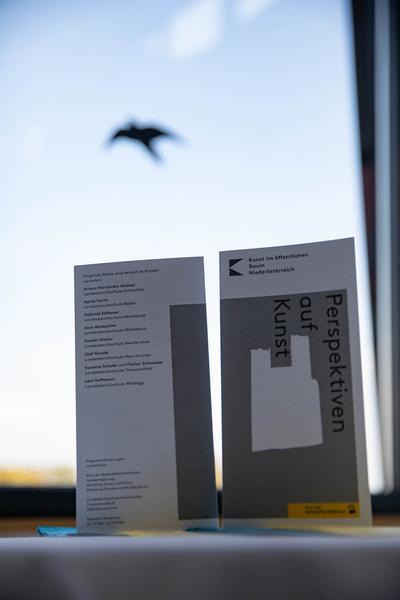 Kunst im öffentlichen Raum Niederösterreich: Bernd Haberl & Sissi Makovec  - Perspektiven auf Kunst. Präsentation () http://publicart.at/de/kalender/?pid=966 | Foto: eSeL Foto: eSeL.at - Lorenz Seidler