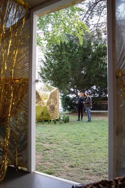 Philipphof Parkside - Glaube Siedlung Hoffnung (17.5. -1.6.2018, Eröffnung) https://www.barbara-ungepflegt.com/arbeiten/philipphof-parkside | Foto: eSeL Foto: eSeL.at - Lorenz Seidler