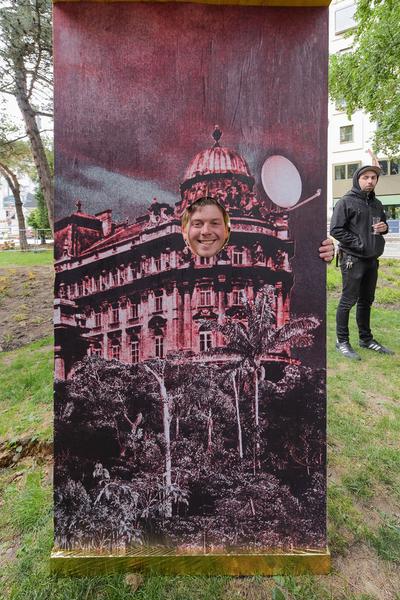 Philipphof Parkside - Glaube Siedlung Hoffnung (17.5. -1.6.2018, Eröffnung) https://www.barbara-ungepflegt.com/arbeiten/philipphof-parkside | Foto: eSeL.at - Joanna Pianka Foto: eSeL.at - Joanna Pianka