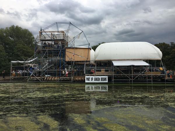 Raumlabor Berlin: Floating University  - Final Weekend (15 & 16.9.2018, Berlin Tempelhof) http://www.floatinguniversity.org | Foto: eSeL