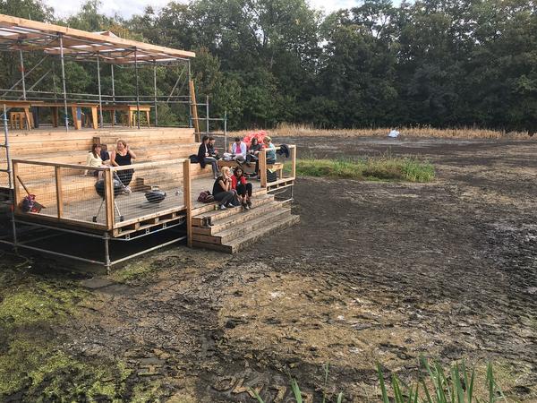 Raumlabor Berlin: Floating University  - Final Weekend (15 & 16.9.2018, Berlin Tempelhof) http://www.floatinguniversity.org | Foto: eSeL