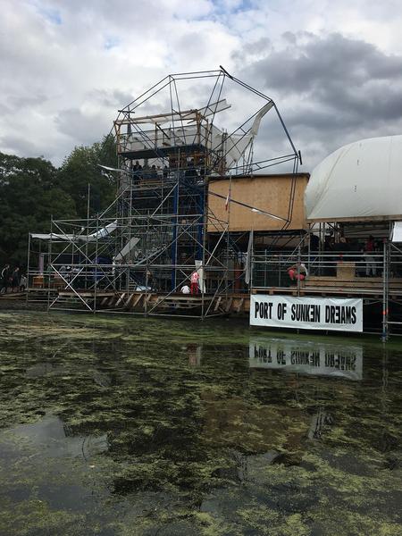 Raumlabor Berlin: Floating University  - Final Weekend (15 & 16.9.2018, Berlin Tempelhof) http://www.floatinguniversity.org | Foto: eSeL
