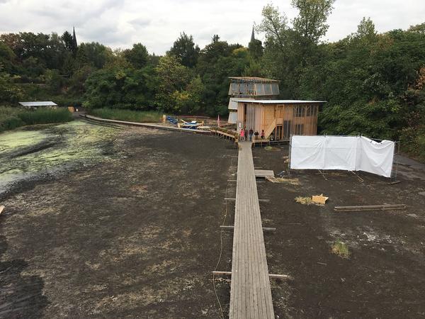 Raumlabor Berlin: Floating University  - Final Weekend (15 & 16.9.2018, Berlin Tempelhof) http://www.floatinguniversity.org | Foto: eSeL