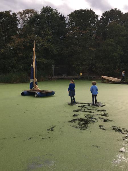Raumlabor Berlin: Floating University  - Final Weekend (15 & 16.9.2018, Berlin Tempelhof) http://www.floatinguniversity.org | Foto: eSeL