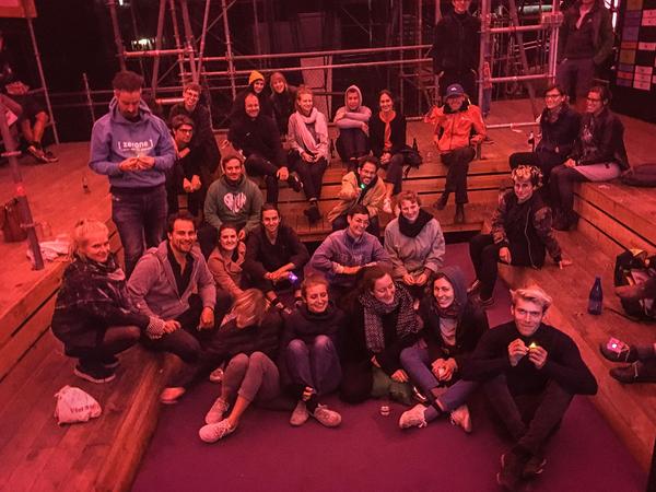 Raumlabor Berlin: Floating University  - Final Weekend (15 & 16.9.2018, Berlin Tempelhof) http://www.floatinguniversity.org | Foto: eSeL