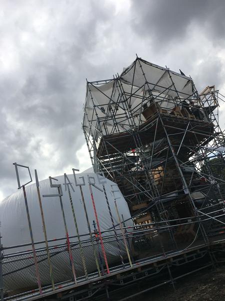 Raumlabor Berlin: Floating University  - Final Weekend (15 & 16.9.2018, Berlin Tempelhof) http://www.floatinguniversity.org | Foto: eSeL
