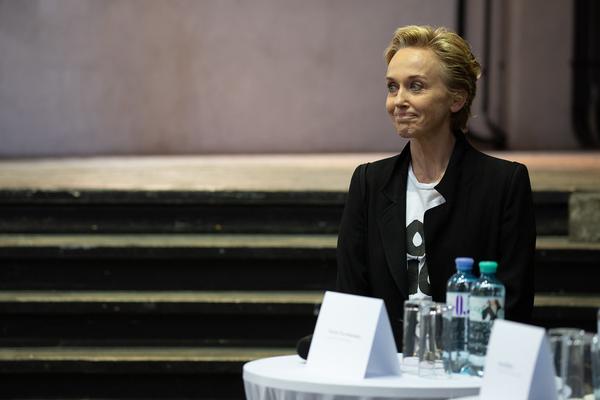 Renate Bertlmann - Pressekonferenz  Austrian Pavillon @ La Biennale di Venezia (Semperdepot, 8.5.2018) http://biennalearte.at | Foto: eSeL Foto: eSeL.at - Lorenz Seidler
