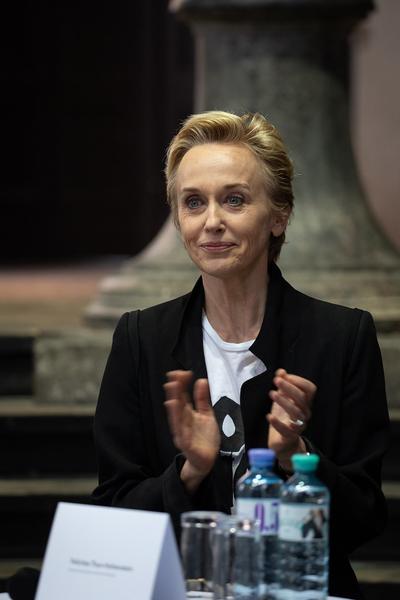 Renate Bertlmann - Pressekonferenz  Austrian Pavillon @ La Biennale di Venezia (Semperdepot, 8.5.2018) http://biennalearte.at | Foto: eSeL Foto: eSeL.at - Lorenz Seidler
