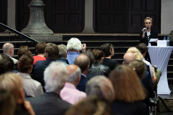 Renate Bertlmann - Pressekonferenz  Austrian Pavillon @ La Biennale di Venezia (Semperdepot, 8.5.2018) http://biennalearte.at | Foto: eSeL Foto: eSeL.at - Lorenz Seidler