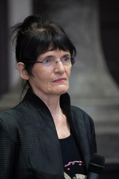 Renate Bertlmann - Pressekonferenz  Austrian Pavillon @ La Biennale di Venezia (Semperdepot, 8.5.2018) http://biennalearte.at | Foto: eSeL Foto: eSeL.at - Lorenz Seidler