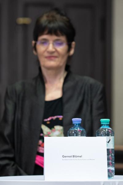 Renate Bertlmann - Pressekonferenz  Austrian Pavillon @ La Biennale di Venezia (Semperdepot, 8.5.2018) http://biennalearte.at | Foto: eSeL Foto: eSeL.at - Lorenz Seidler