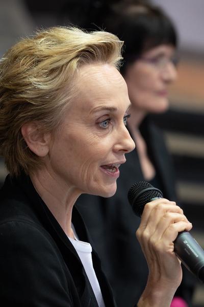 Renate Bertlmann - Pressekonferenz  Austrian Pavillon @ La Biennale di Venezia (Semperdepot, 8.5.2018) http://biennalearte.at | Foto: eSeL Foto: eSeL.at - Lorenz Seidler