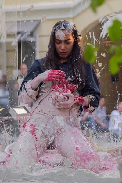 Volkskundemuseum: ¡Rezolution! Eine last exit-Performance (7.6.2018) https://www.volkskundemuseum.at | Foto: eSeL.at - Joanna Pianka Foto: eSeL.at - Joanna Pianka