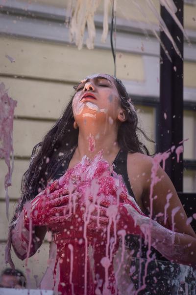 Volkskundemuseum: ¡Rezolution! Eine last exit-Performance (7.6.2018) https://www.volkskundemuseum.at | Foto: eSeL.at - Joanna Pianka Foto: eSeL.at - Joanna Pianka