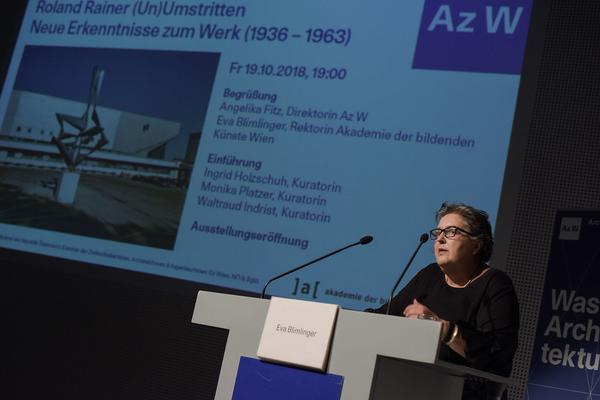 AzW: Roland Rainer. (Un)­Um­strit­ten. Neue Er­kennt­nisse zum Werk 1936–1963 (20.10. – 10.12.2018, Eröffnung) https://www.azw.at/de/termin/roland-rainer-unumstritten | Foto: eSeL - Joanna Pianka Foto: eSeL.at - Joanna Pianka
