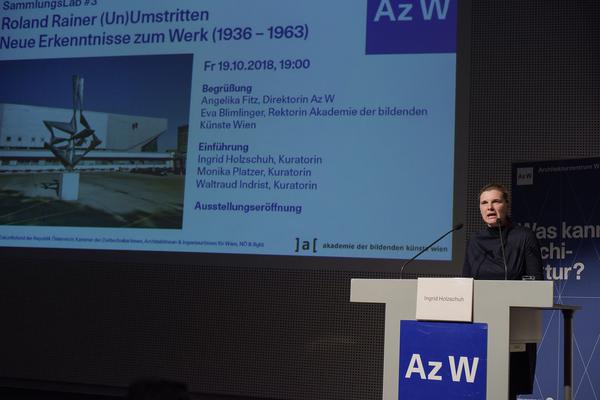 AzW: Roland Rainer. (Un)­Um­strit­ten. Neue Er­kennt­nisse zum Werk 1936–1963 (20.10. – 10.12.2018, Eröffnung) https://www.azw.at/de/termin/roland-rainer-unumstritten | Foto: eSeL - Joanna Pianka Foto: eSeL.at - Joanna Pianka